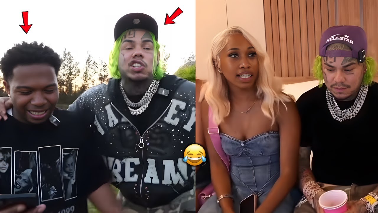 Deshae And 6ix9ine's Funniest Moments Caught On Camera!