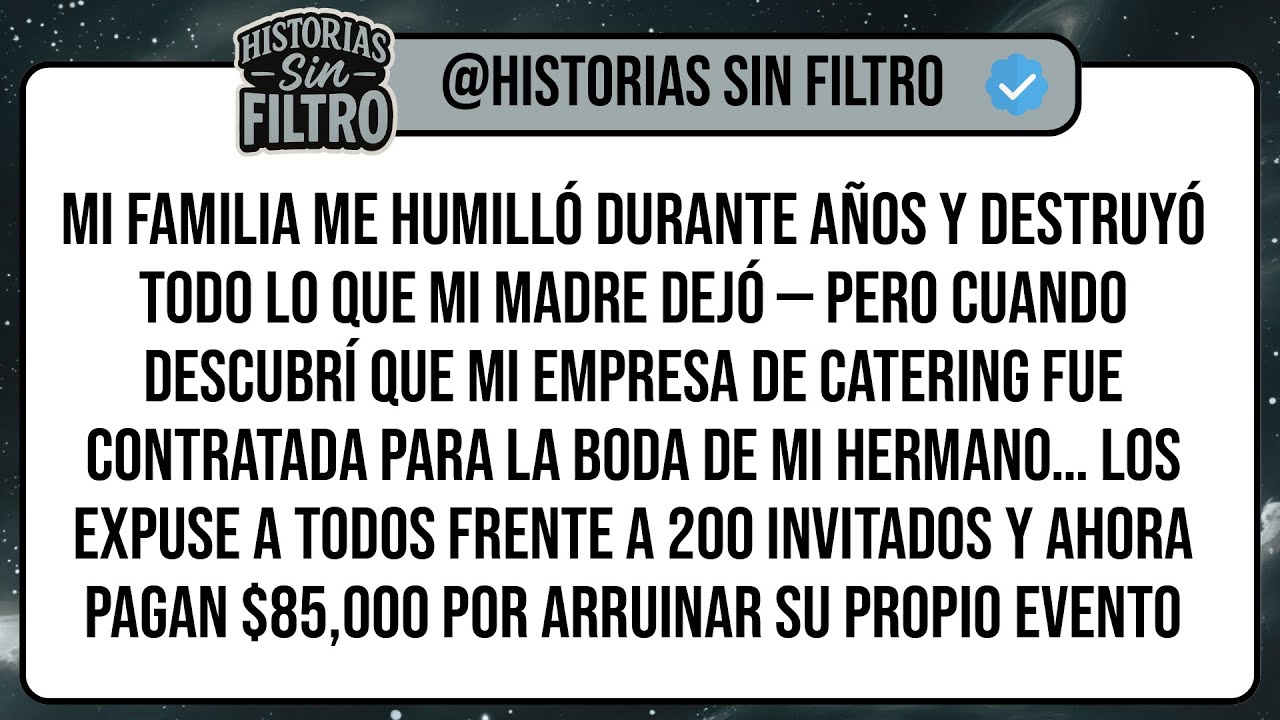 Mi Familia Me Humilló Durante Años y Destruyó Todo Lo Que Mi Madre Dejó — Pero Cuando Descubrí ...