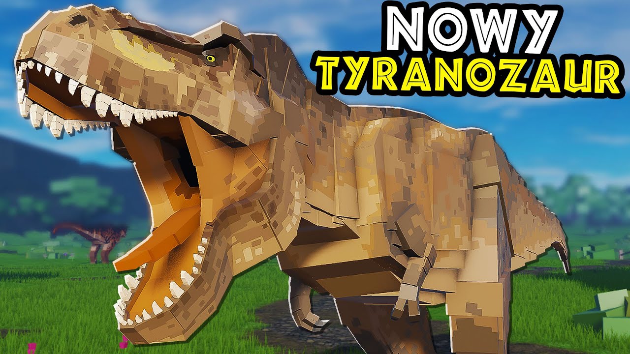 INDOMINUS REX vs NOWY TYRANOZAUR w WALKACH DINOZAURÓW (Jurassic Blocky)