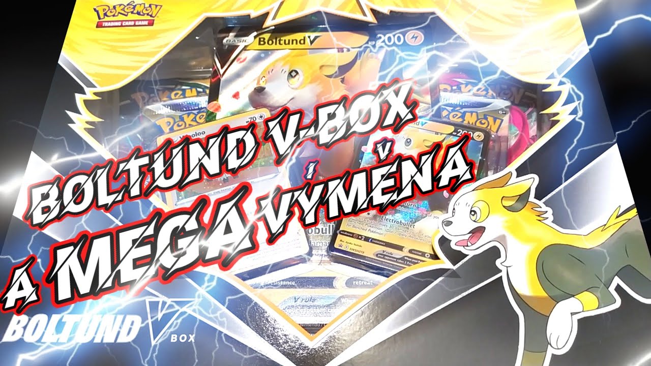 Boltund V-box a MEGA VÝMĚNA / #nox24v  #pokemon