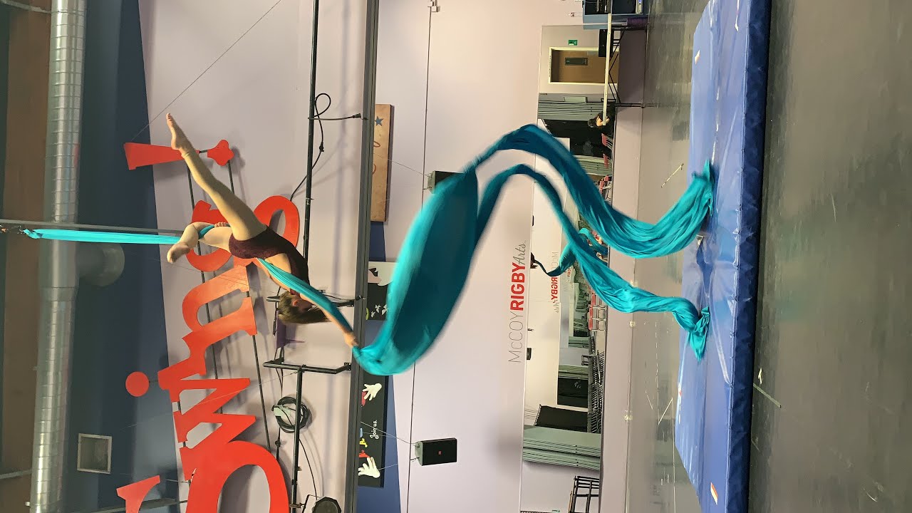 Aerial Silk performance to Toxic by 2WEI