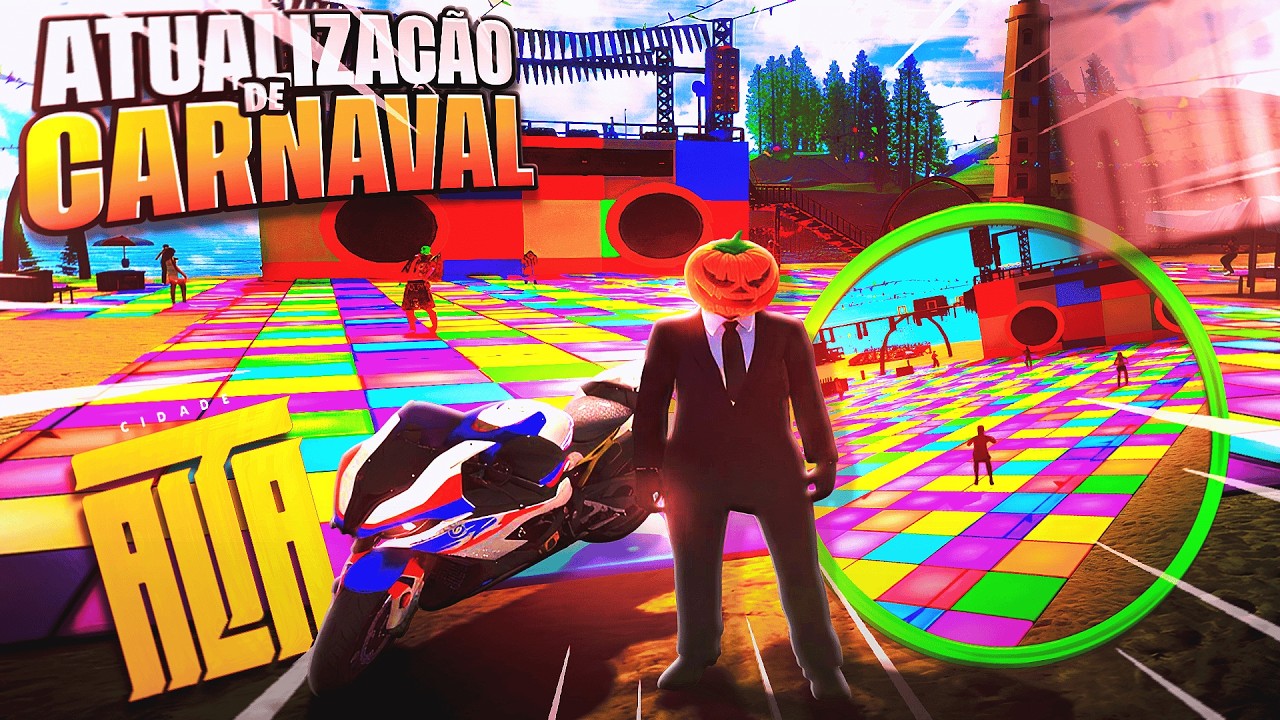 NOVA ATUALIZA&Ccedil;&Atilde;O DE CARNAVAL 😍 NO SERVIDOR Cidade Alta Roleplay &lsaquo; GTA ONLINE ANDROID/PC &rsaquo;