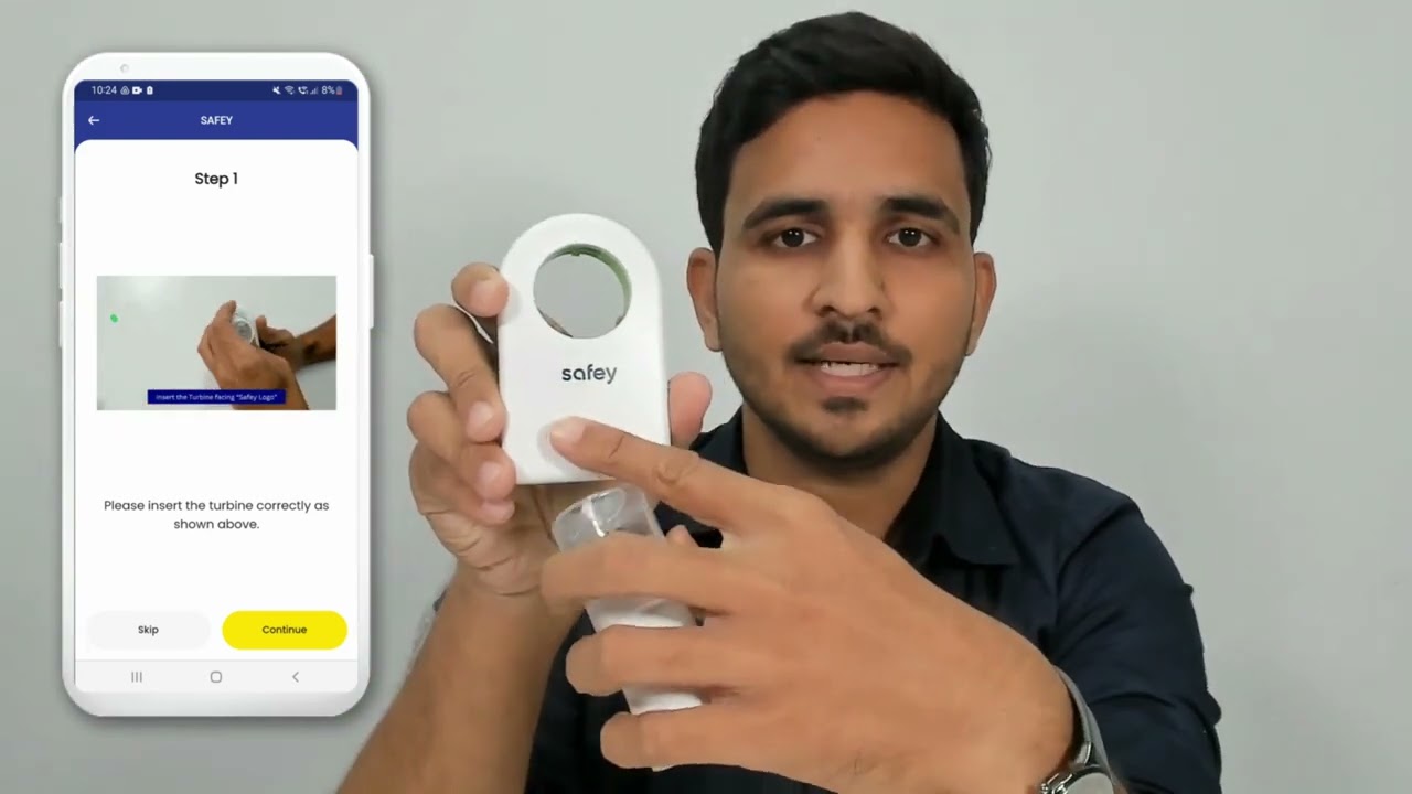 Safey How to Use Peak Flow Meter