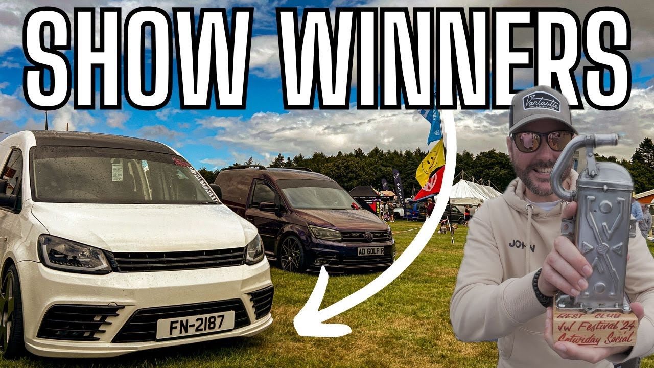 The UK's Largest VW festival- Best Club Stand Winners