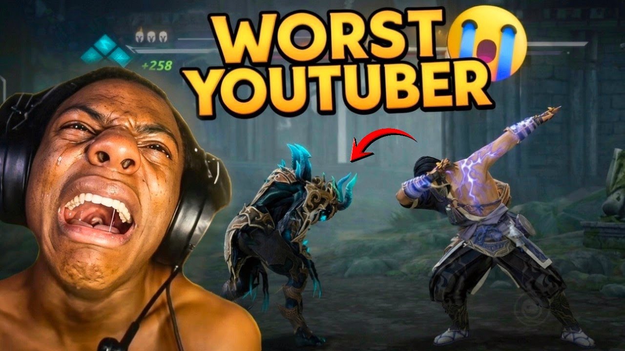 *COOKED* This YouTuber LOST HIS MIND 😭 Met the Most Impatient YouTuber | Shadow Fight 4 Arena 