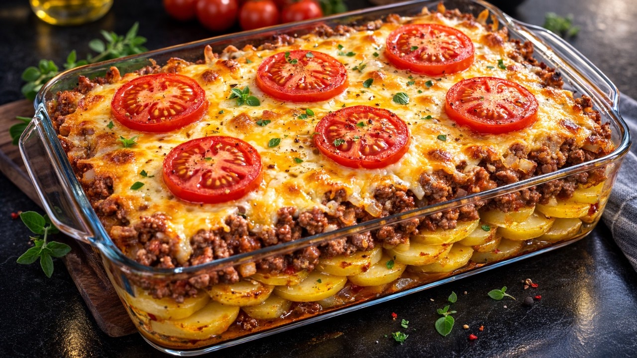 Das beste Abendessen – nur Kartoffeln und Hackfleisch