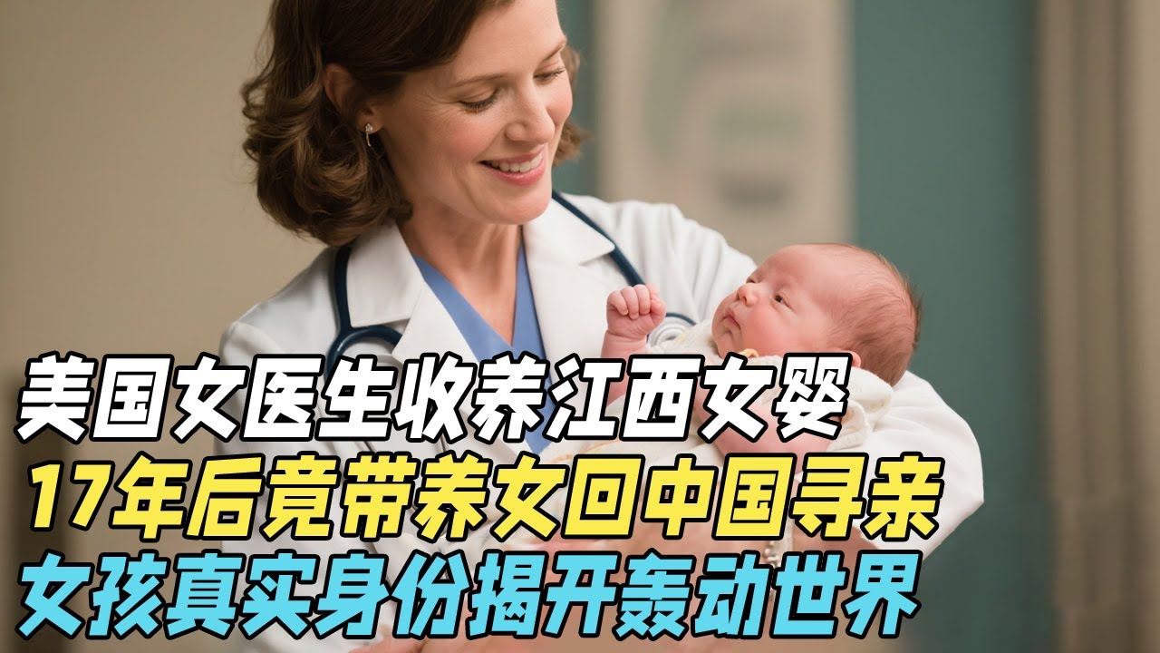 美国女医生收养江西女婴，17年后竟带养女回中国寻亲，没想到女孩真实身份揭开，轰动世界【现场调查】