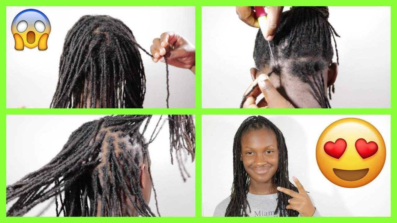 How To Interlock  Dreads/Locs After 2 Months