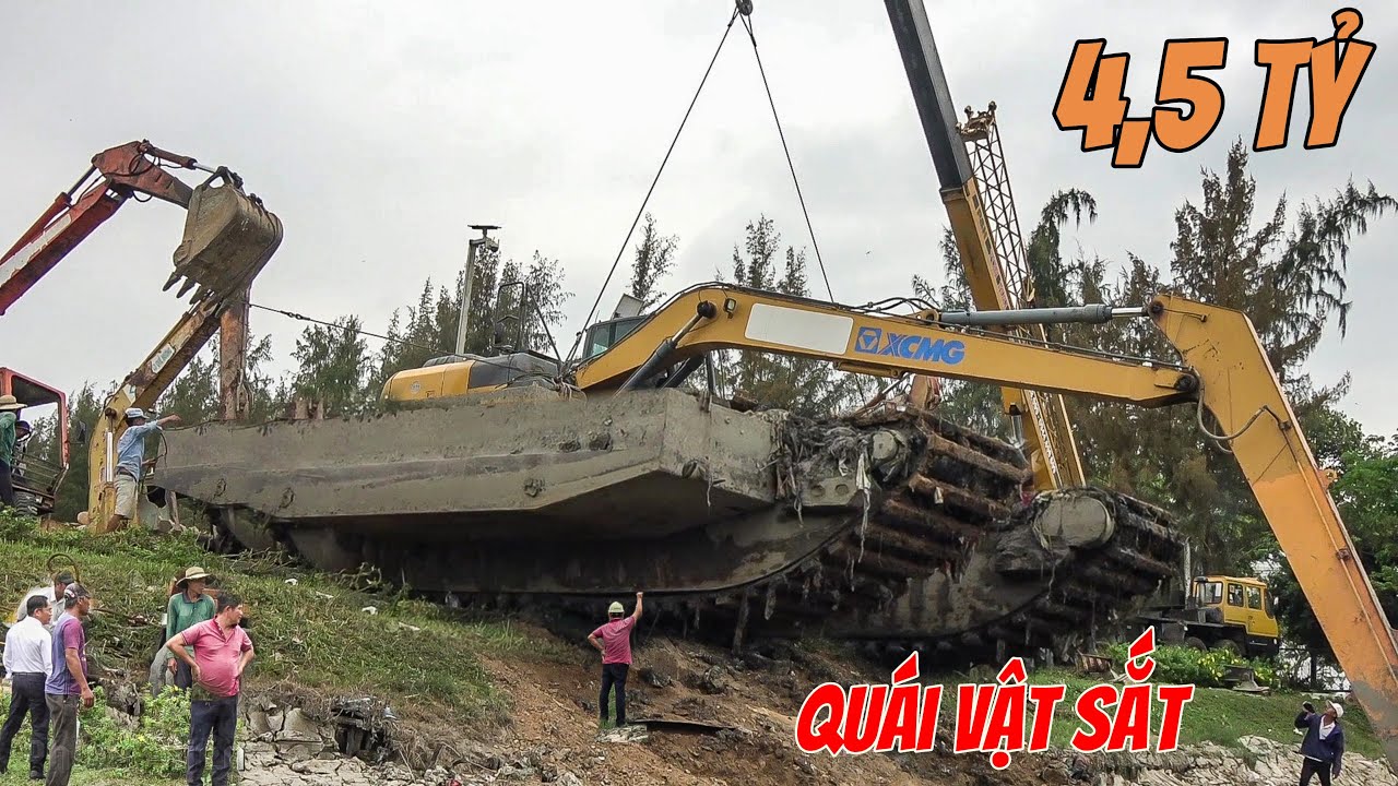 Gã Khổng Lồ Này Mỗi Lần Di Chuyển Phải Huy Động Cả Dàn Xe Cuốc,Xe Cẩu Mới Đi Được