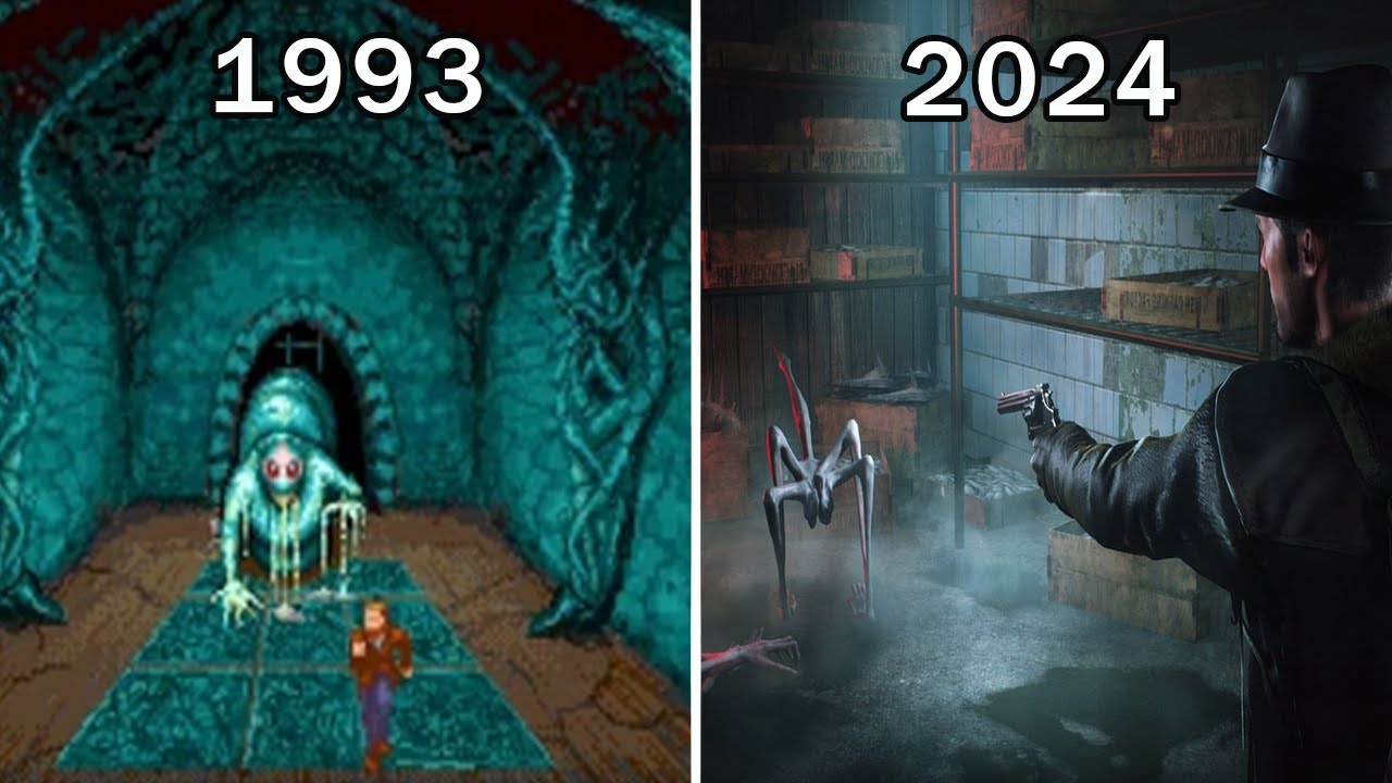 Evolution of Call of Cthulhu Games 1993-2024