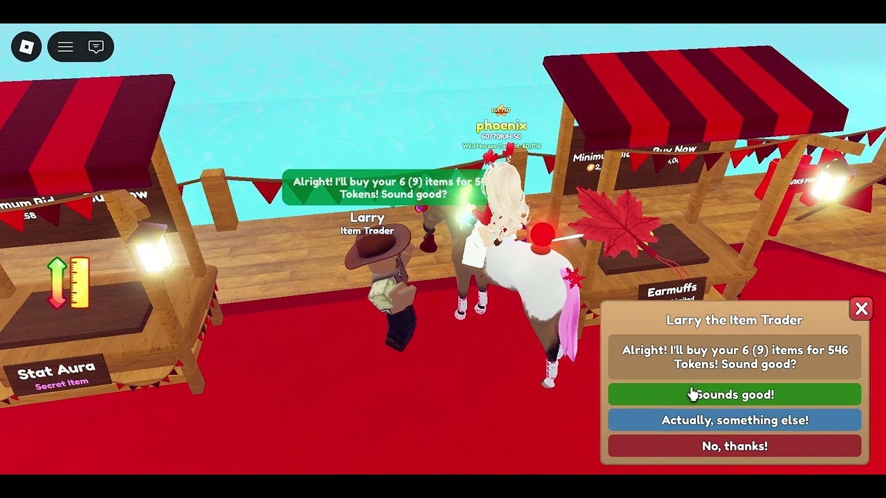 Showing what i got from the boost turning in velvet hearts and making tack sets