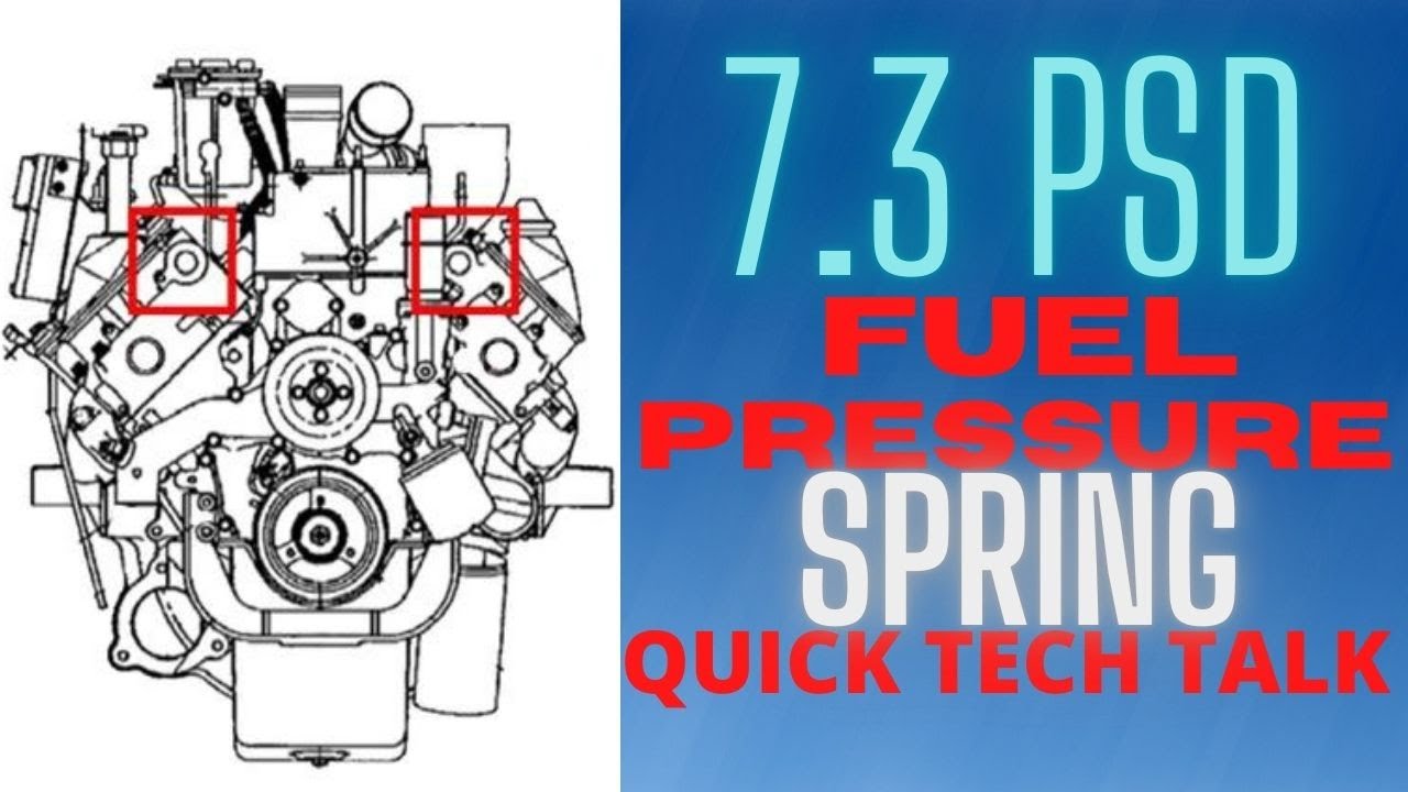 🛻📽️7.3 POWERSTROKE ПРУЖИНА ДАВЛЕНИЯ ТОПЛИВА КРАТКИЙ ТЕХНИЧЕСКИЙ ОБЗОР 🚧🛑⛽🛻