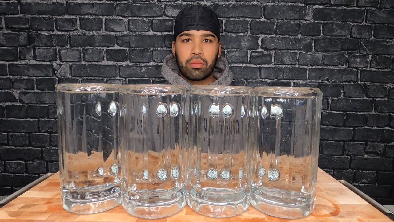 (ASMR) WATER MUKBANG