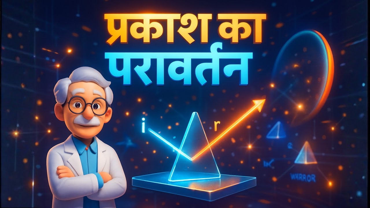 ✨ प्रकाश का परावर्तन (Reflection of Light) | Class 10 Science | Physics Explained in Hindi