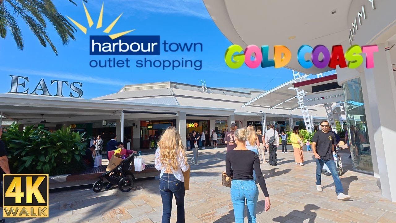 Harbour Town Shopping Gold Coast Australia 🇦🇺 Walk Tour