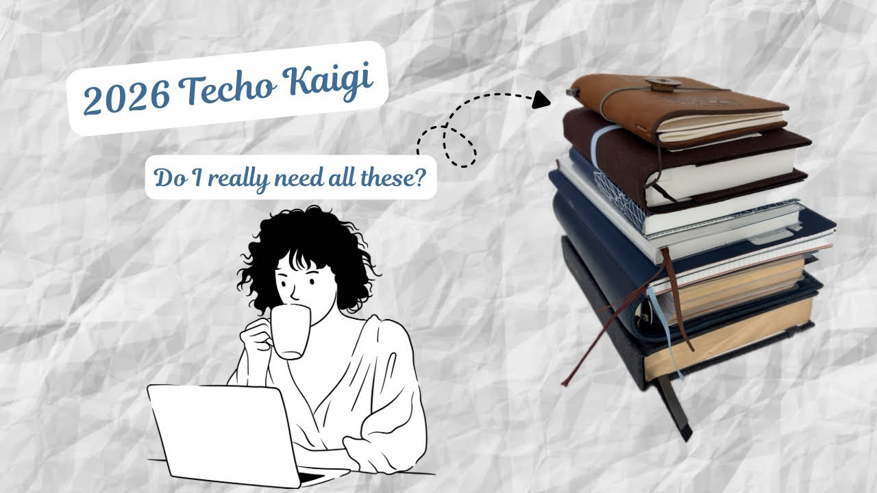 2026 Techo Kaigi | Sterling Ink | Jibun Techo Lite | Take A Note | TN | Be On D