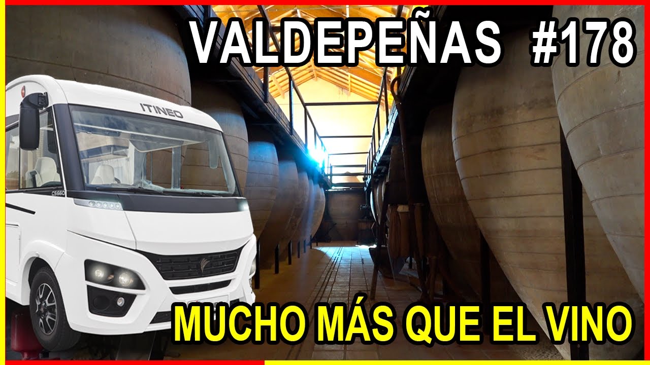 Valdepe&ntilde;as 🇪🇸 M&aacute;s que el vino en autocaravana