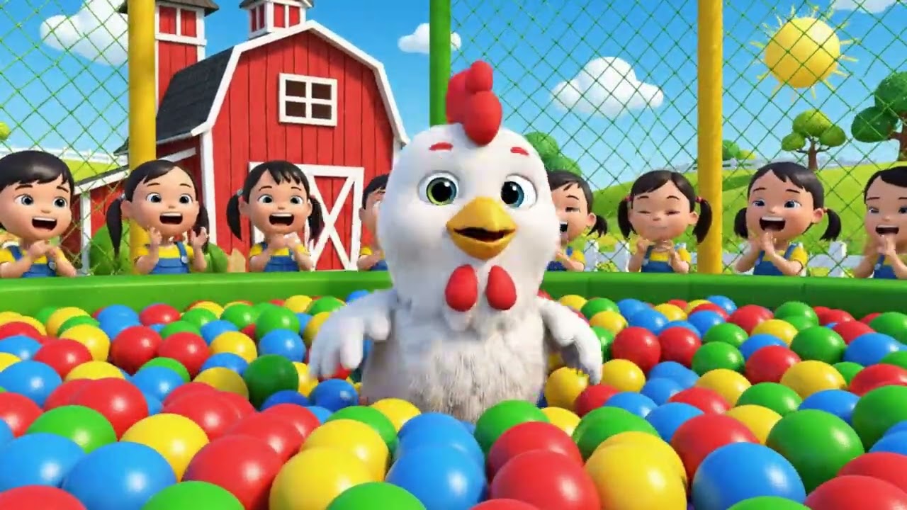 Đàn Gà Trong Sân #nhacthieunhi #youtubekids #nhạcthiếunhiviệtnam