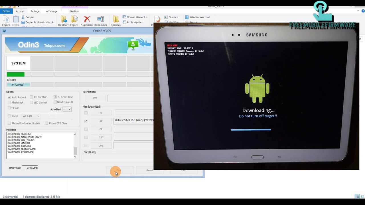 Flash Samsung Tab 3 10.1 P5200 P5210 P5220 Kitkat 4.4.4