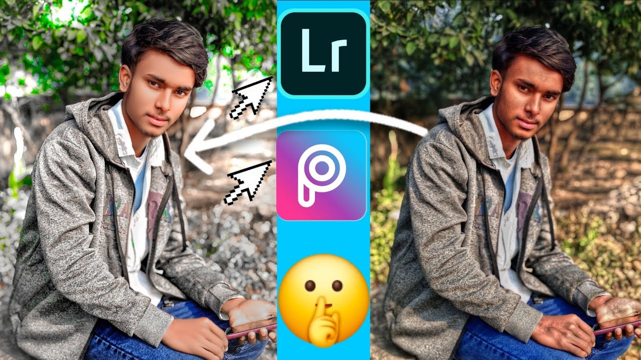 Picart Photo Eiditing 😱 | सबसे आसान तरीका | Lightroom photo and presets eidit | 