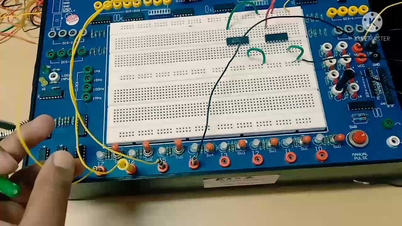 Parity Checker Circuit Design (for Odd Parity)👍
