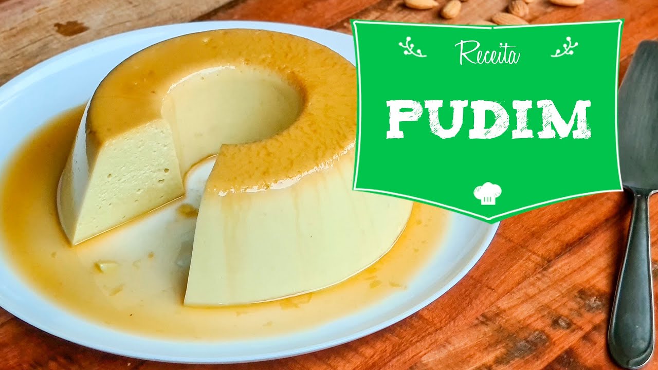 Receita de Pudim de Leite Vegano | Sem Ovo e Sem Leite de Vaca