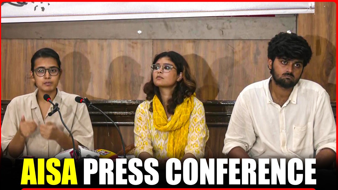 LIVE: All India Students' Association holds Press Conference I CJP protest