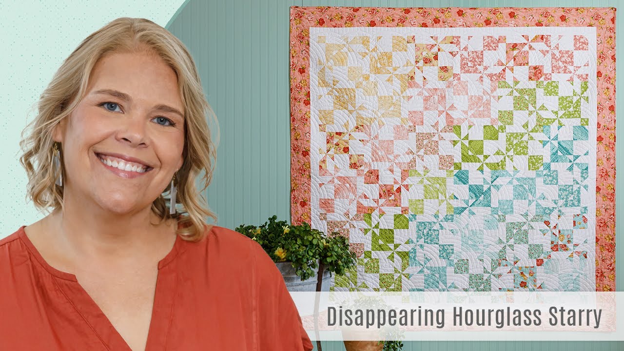 How to Make a Disappearing Hourglass Starry Quilt - Free Quilting Tutorial