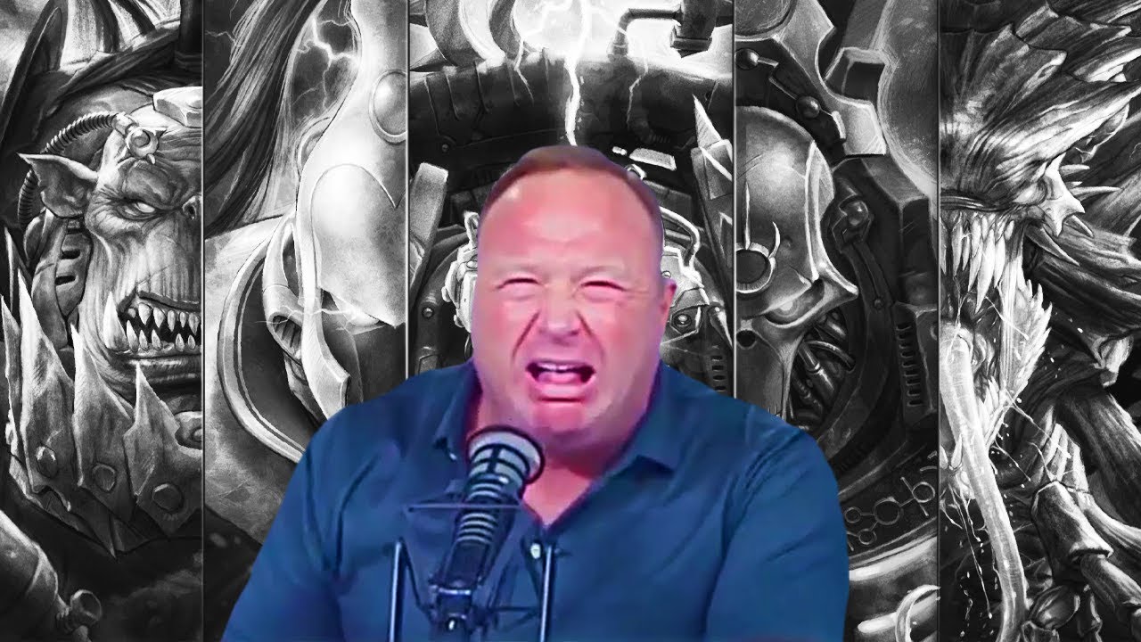 Фракции Warhammer 40k, если бы их объяснил Алекс Джонс
