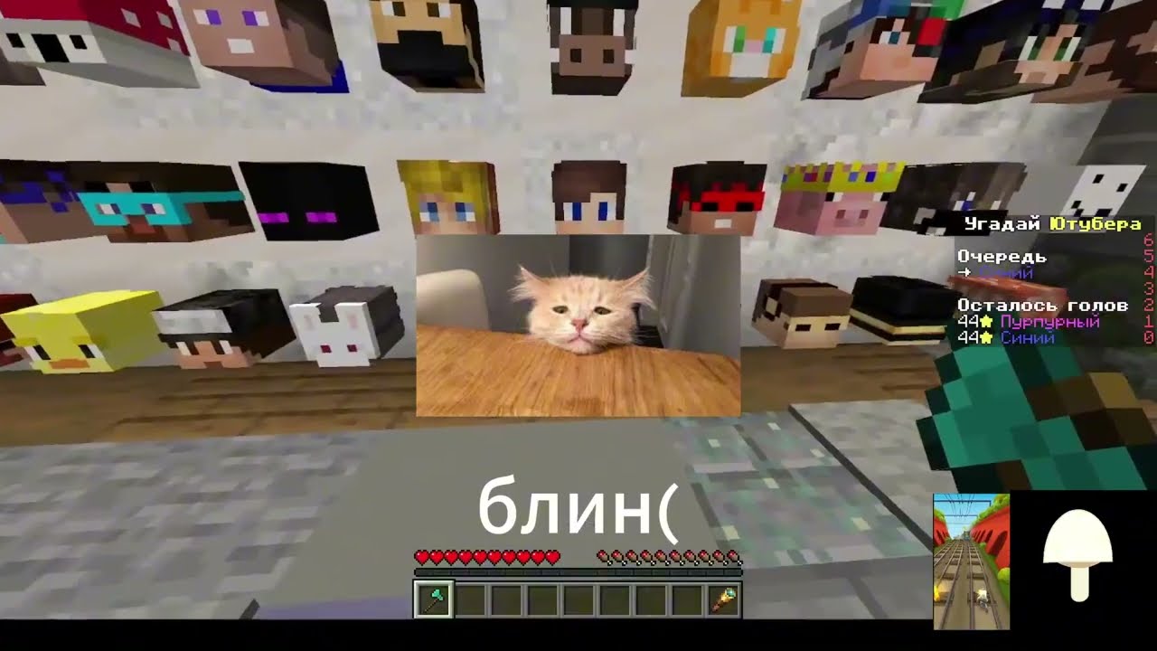 Угадай ЮТУБЕРА 🦸‍♂️ ~ МАЙНКРАФТ
