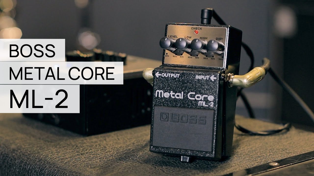 Testando o Boss Metal Core ML-2
