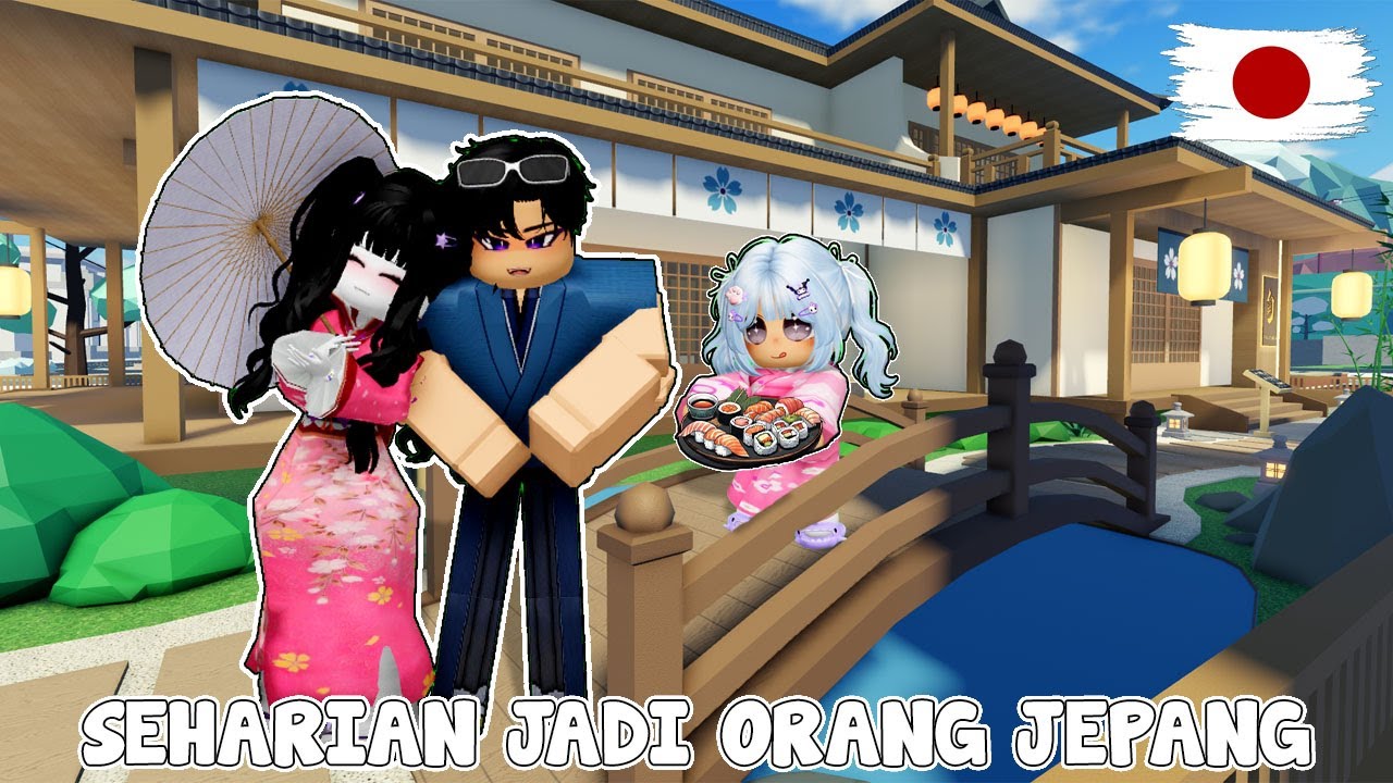 BIMALA FAMILY SEHARIAN JADI KELUARGA JEPANG | LIVETOPIA🏡RP