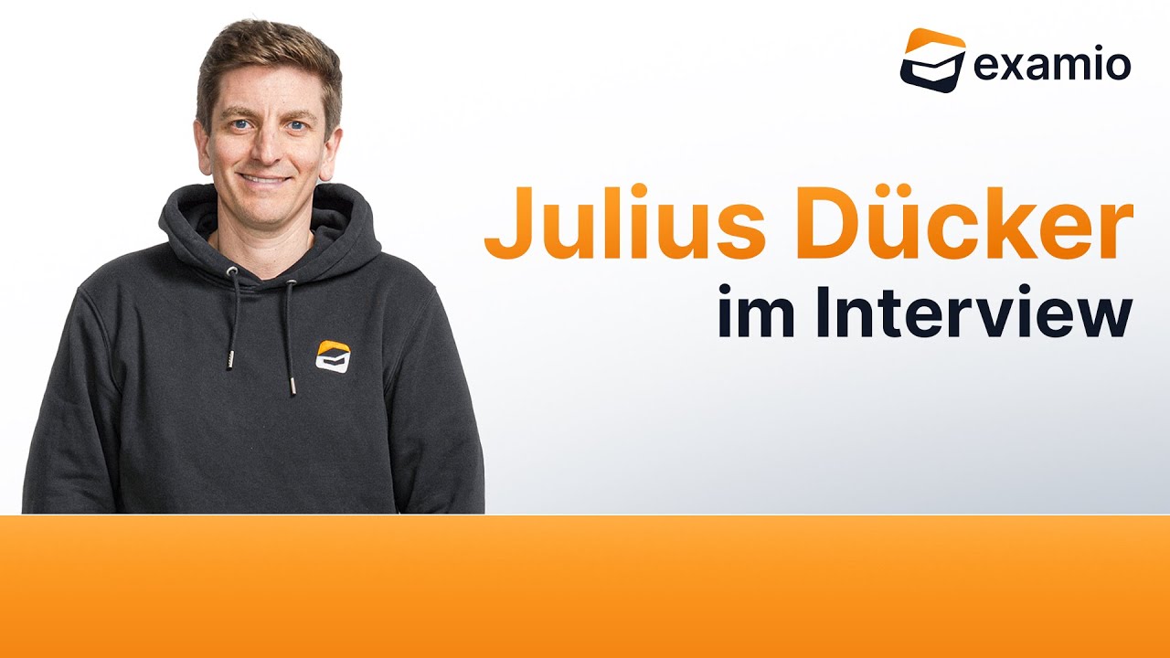 Wie du die Bilanzbuchhalterprüfung (IHK) meisterst – Julius Dücker über das examio Dozententeam
