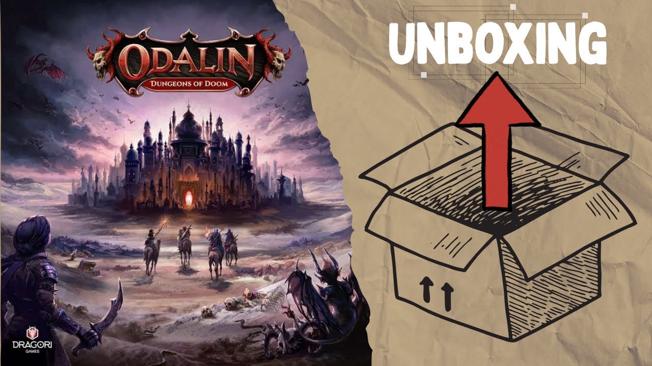 Odalin: Dungeons of Doom - Unboxing 