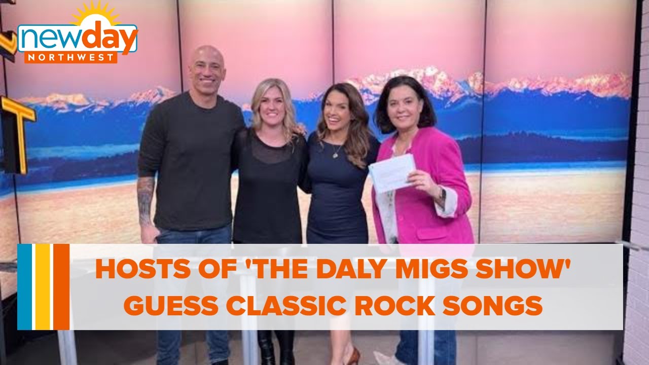 Name that song: Hosts of 'The Daly Migs Show' guess classic rock songs - New Day NW