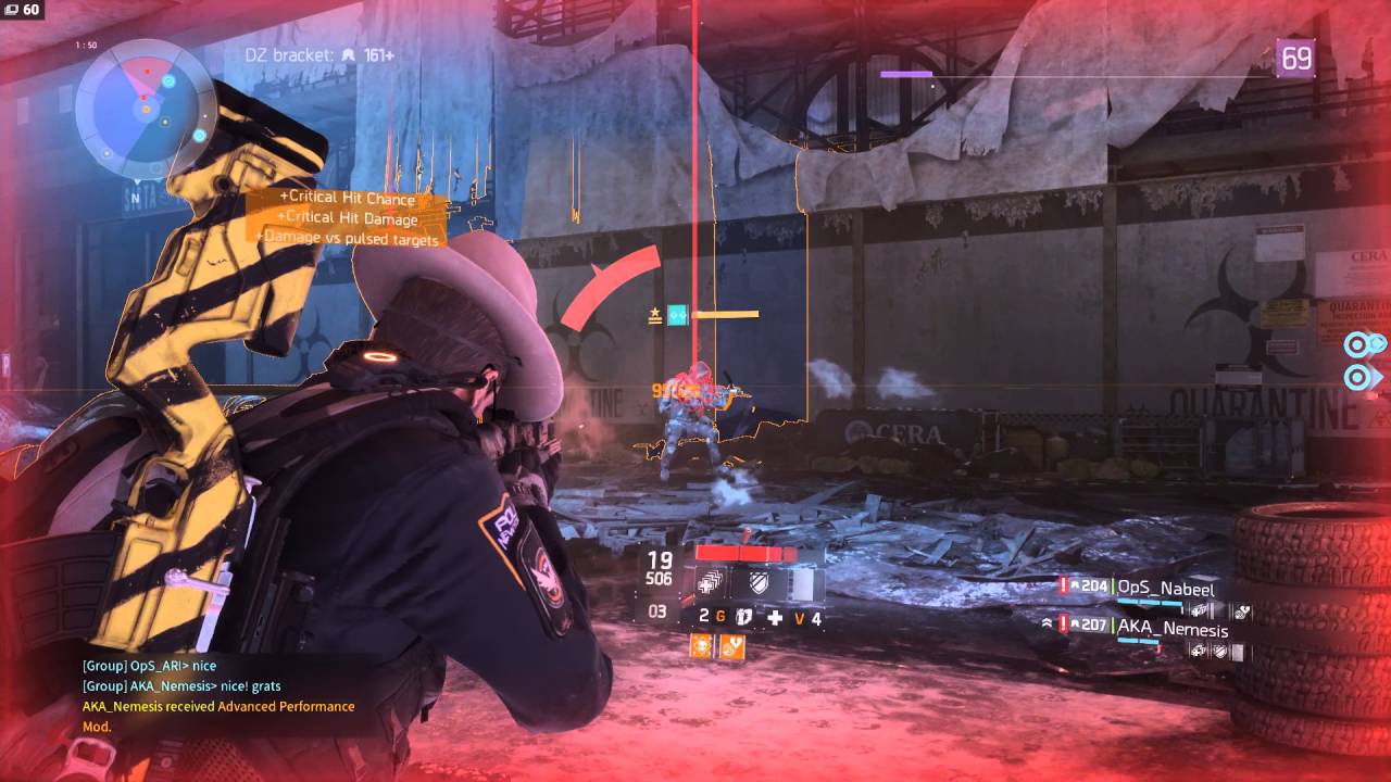 Tom Clancy's The Division - Dark Zone 6 100k+xp per hour (10min run)