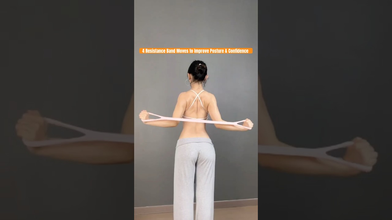 4 Resistance Band Exercises to Open Your Shoulders, Sculpt a Beautiful Back and Improve Your Posture
