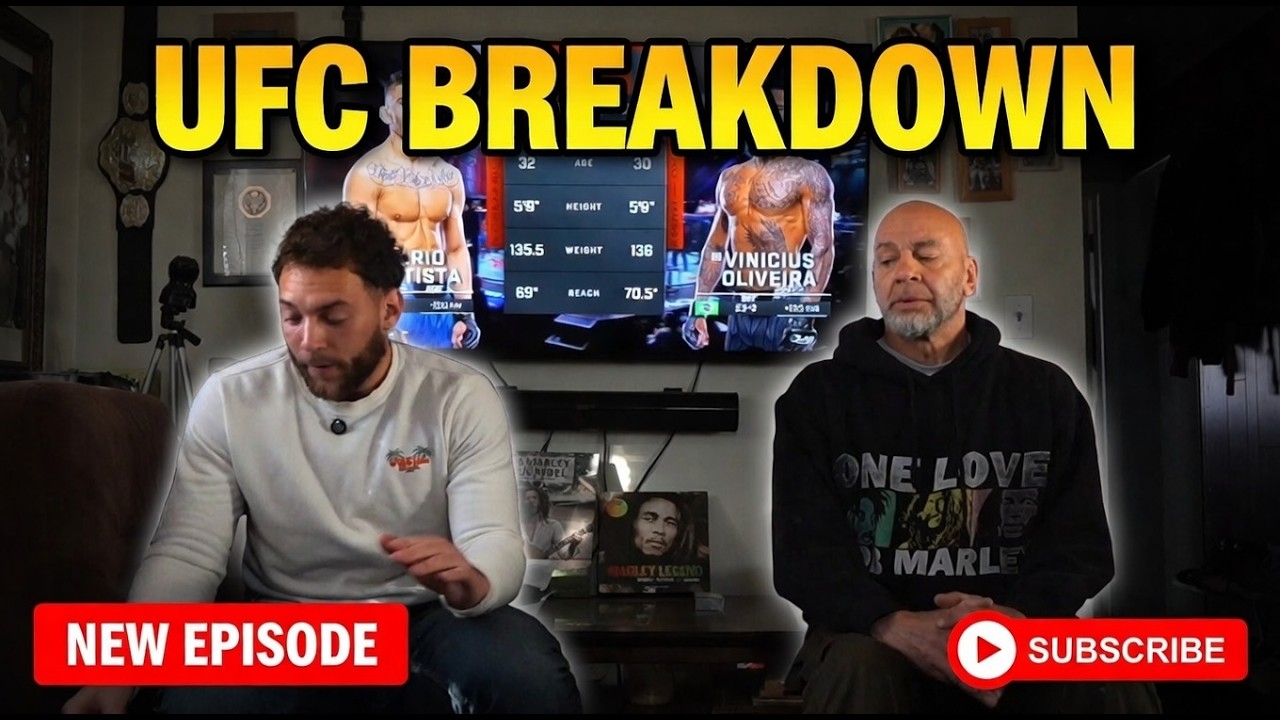Old School vs New School Breakdown: UFC Fight Night - Bautista Submits Oliveira in Round 2 | S1 E3