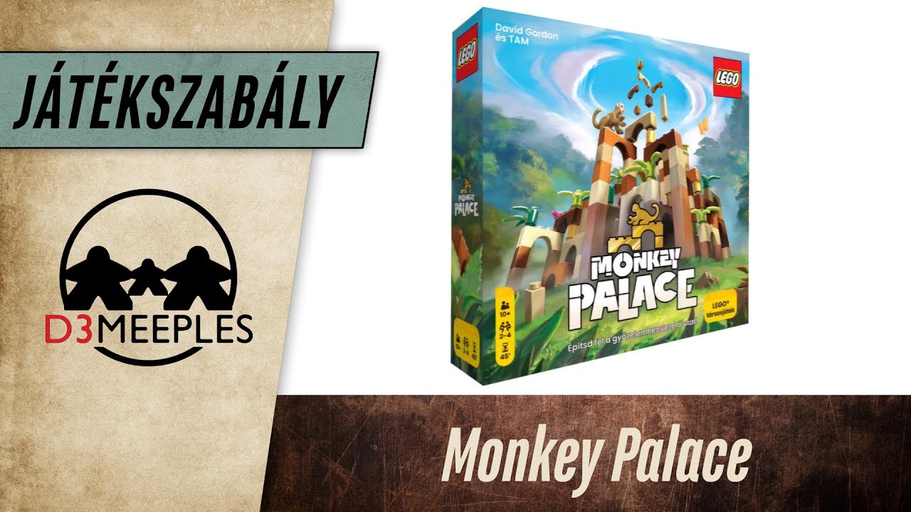 JÁTÉKSZABÁLY: MONKEY PALACE
