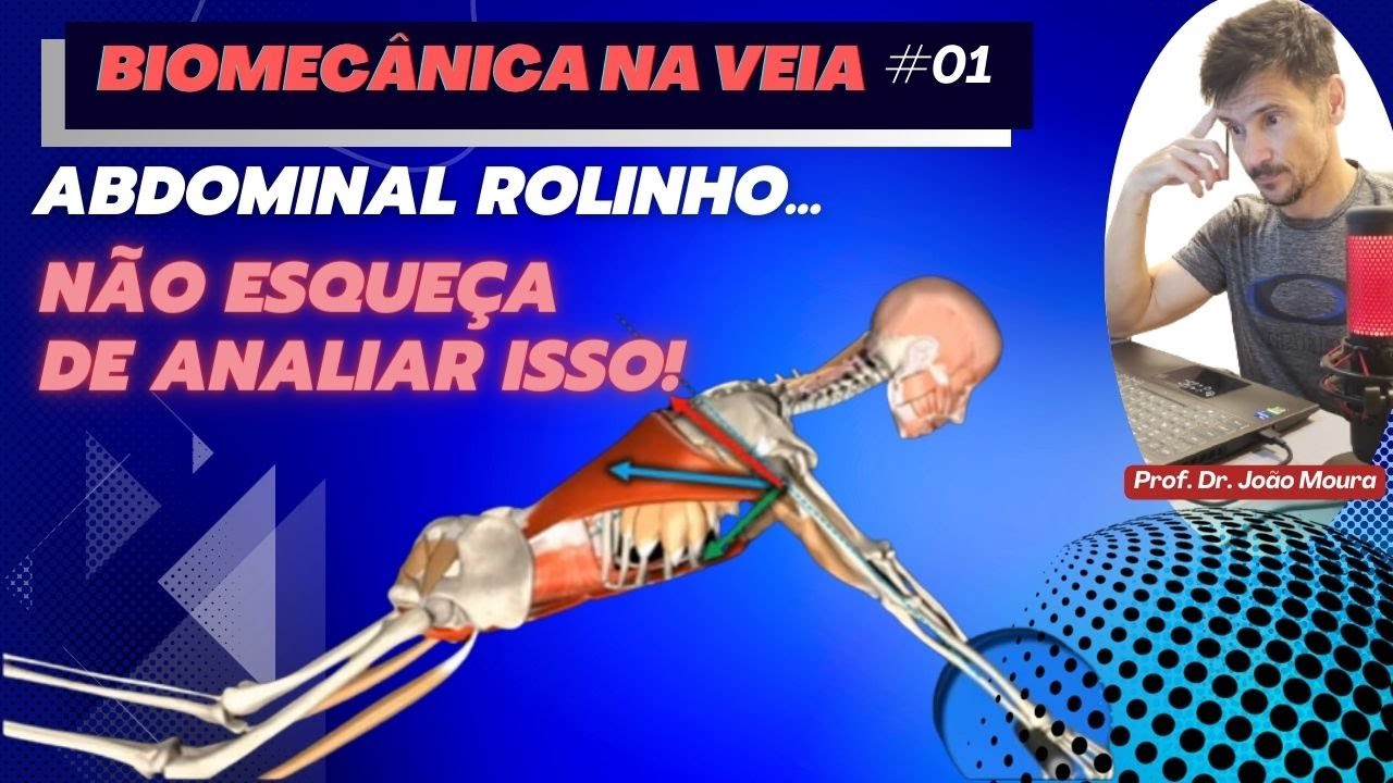 POR QUE O MÚSCULO LATÍSSIMO DO DORSO NÃO ATUA NO ABDDOMINAL ROLINHO? Biomecânica na veia #01