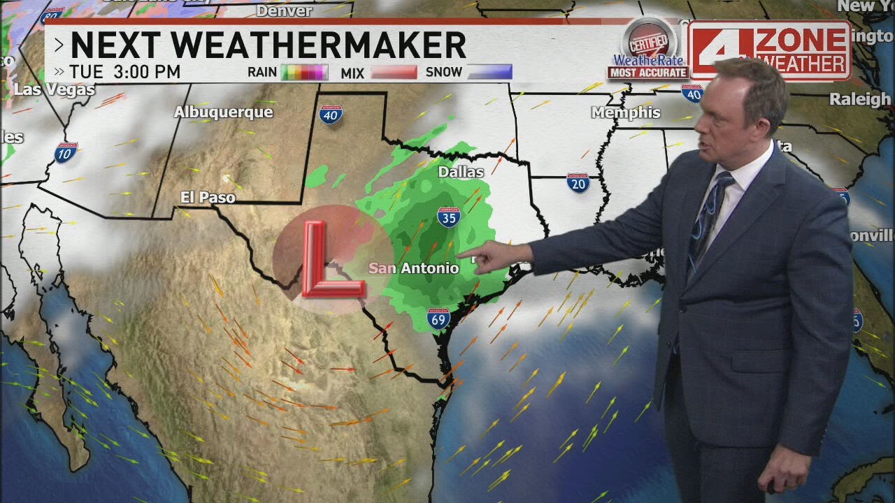 LATEST FORECAST | Sunny skies ahead of chilly evening!