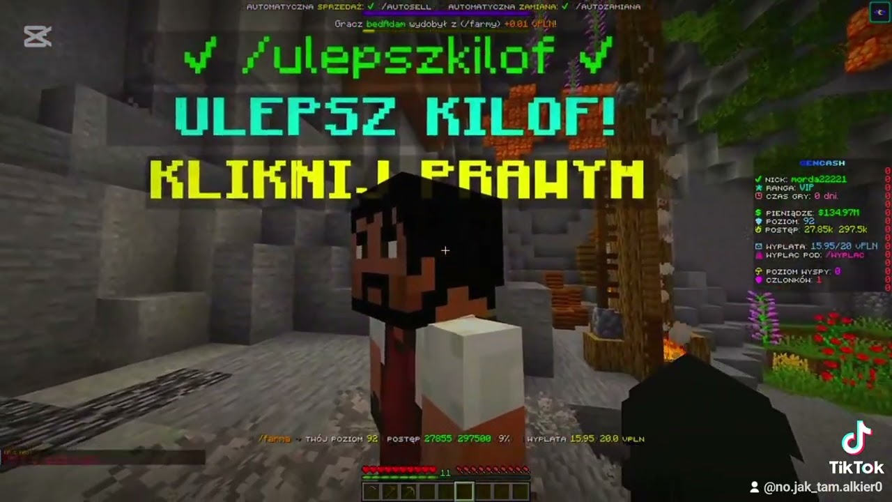 Chcesz Zarabiać Grajac w minecraft? dobrze trafiłeś Metoda Legitna *GenCash* inkmc.pl