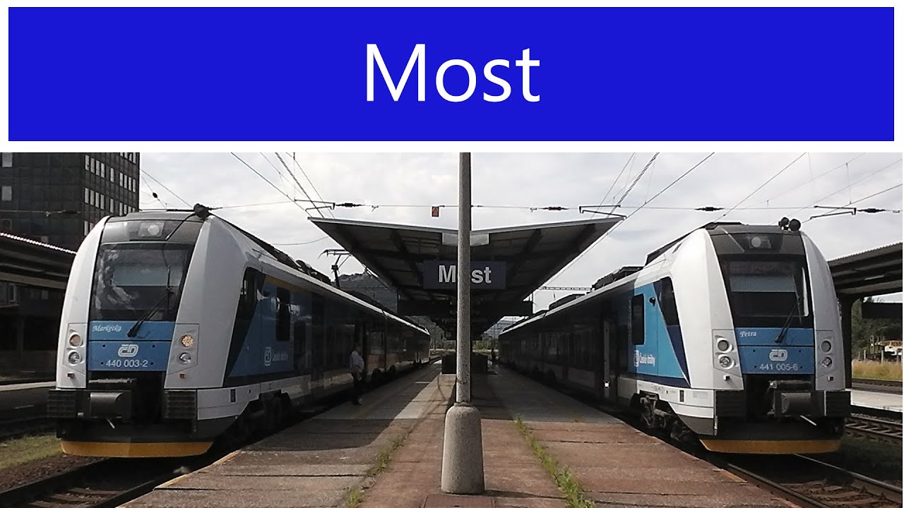 Vlaky Most - 11.7.2015 / Czech Trains Most