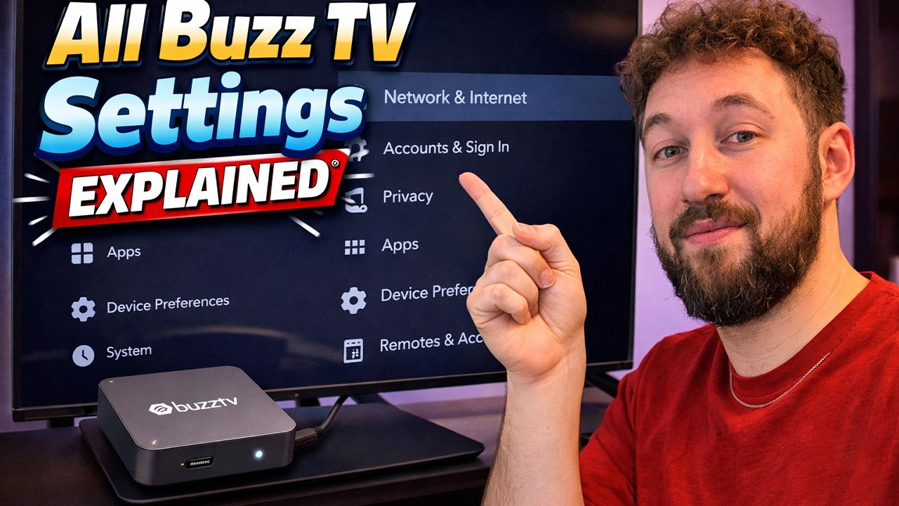 Настройки приставки Buzz TV G Series Box: подробное описание.