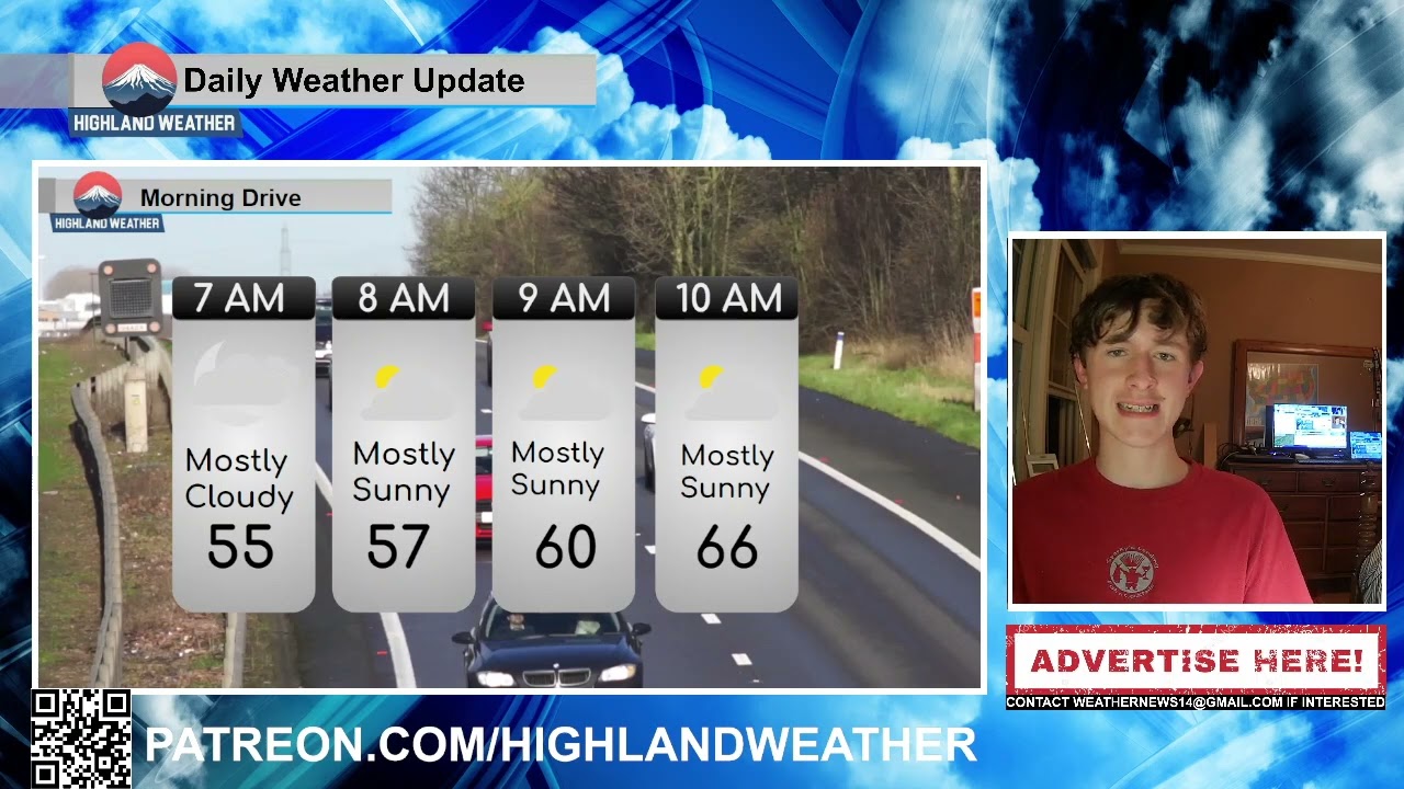 Highland Weather Morning Update - September 11th, 2024