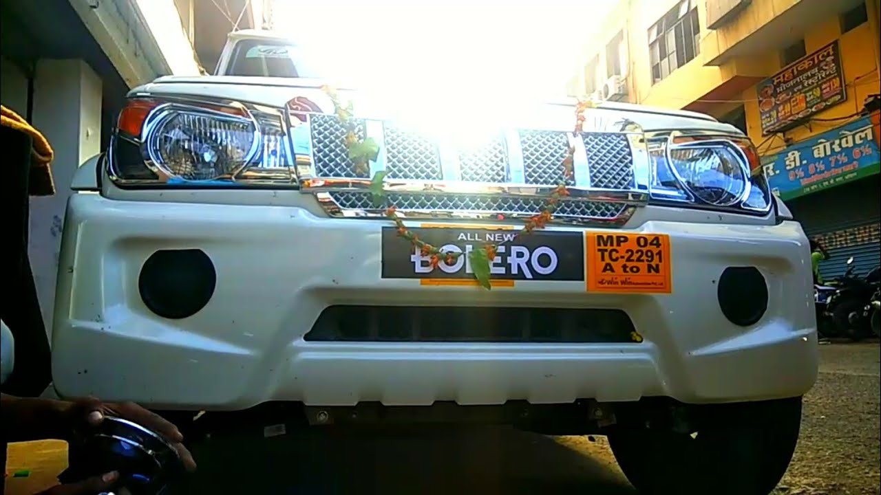 Mahindra Bolero Chrome kit Installation