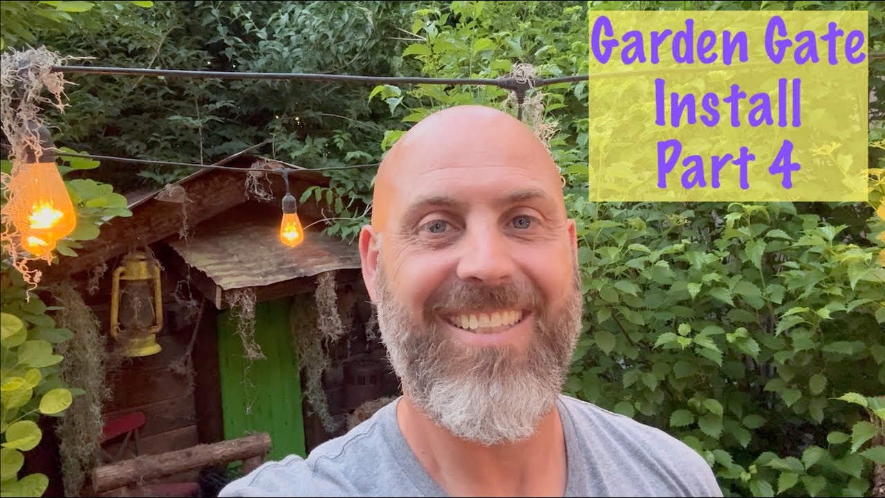 Garden Gate Install Part 4