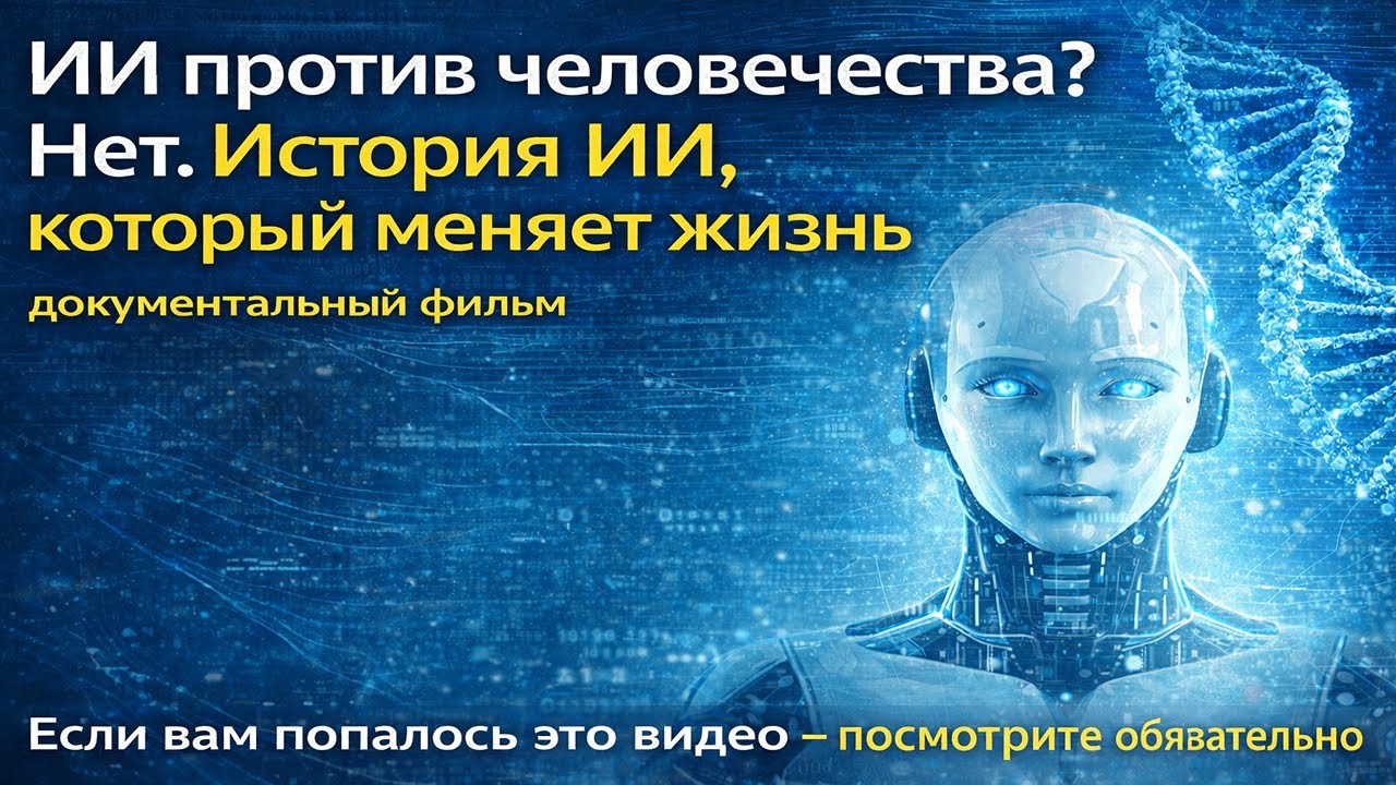 ИИ против человечества? Нет. История ИИ, который меняет жизнь