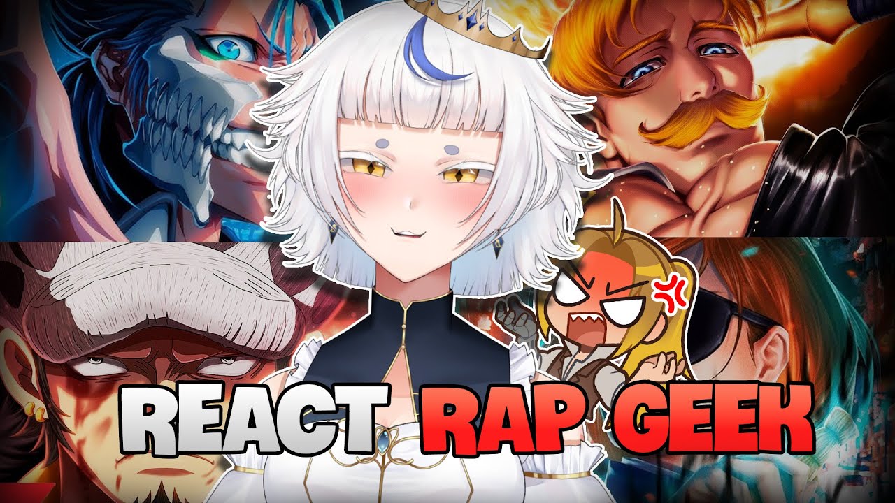 👑 REAGINDO A RAPS DE ANIME PELA PRIMEIRA VEZ! ( + GUSTA )