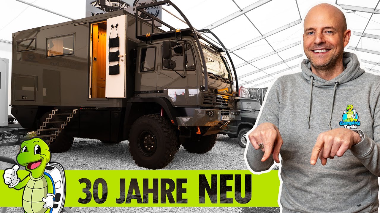MAXIMAL AUTARK & URGEMÜTLICH | OVERLANDER auf EXCAP STEYR 12M18 | X4Quadrat Kabine